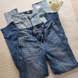 ❌️SOLD❌️ Hollister (Bundle of 2) Ultra High Rise Mom Jeans - 00R